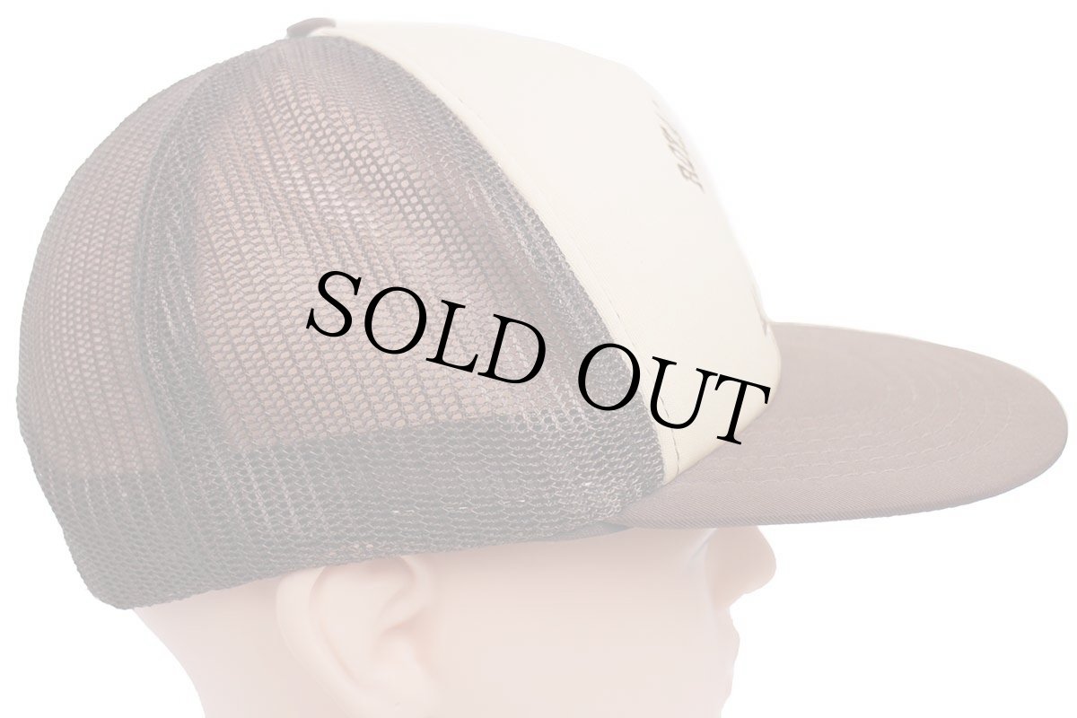 画像4: 90s ROYAL MANOR APARTMENTS バード ツートン 切り替え メッシュキャップ ブラウン (4)