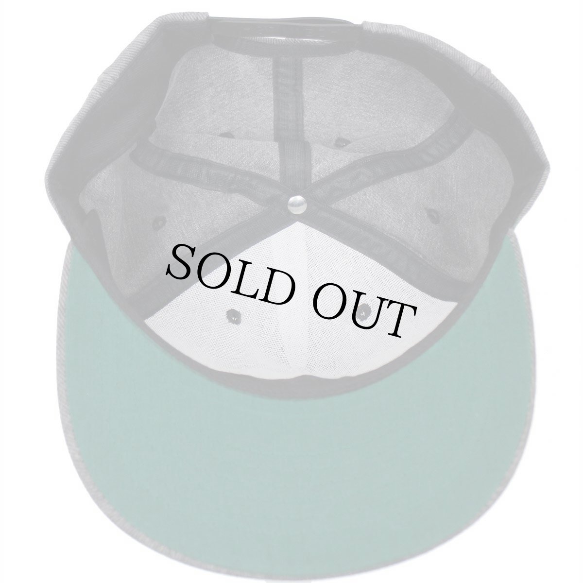 画像7: デッドストック★90s USA製 MOORHOUSE CONSTRUCTION COMPANY 刺繍 ウォッシュ加工 キャップ チャコールグレー (7)