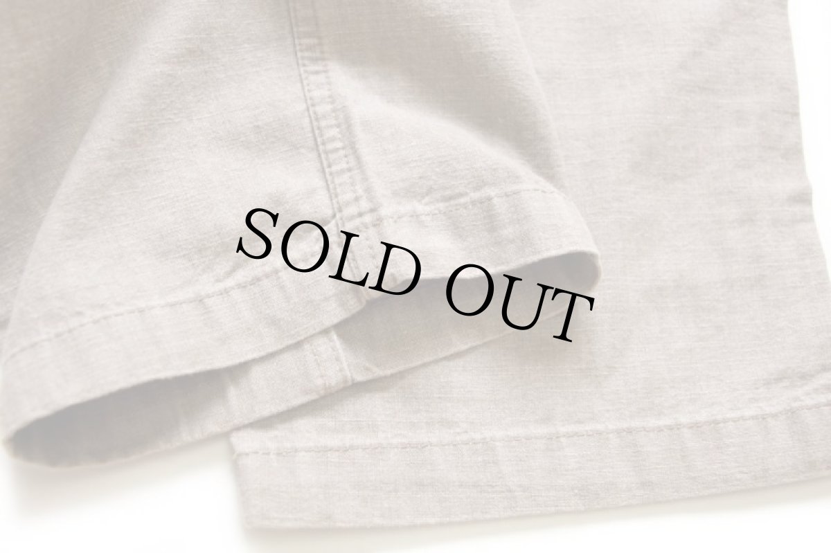 画像8: Leeリー 3/4 DRAWSTRING PANT コットン グロップドパンツ グレーブラウン S★ユーロ ショートパンツ ショーツ (8)