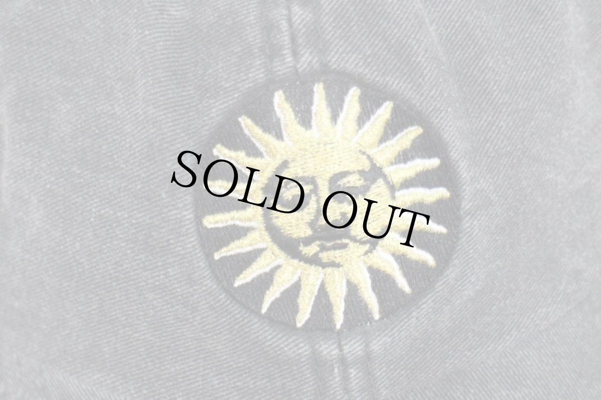 画像5: サンフェイス Baja Tango ロゴ刺繍 ウォッシュ加工 コットンキャップ 炭黒 (5)