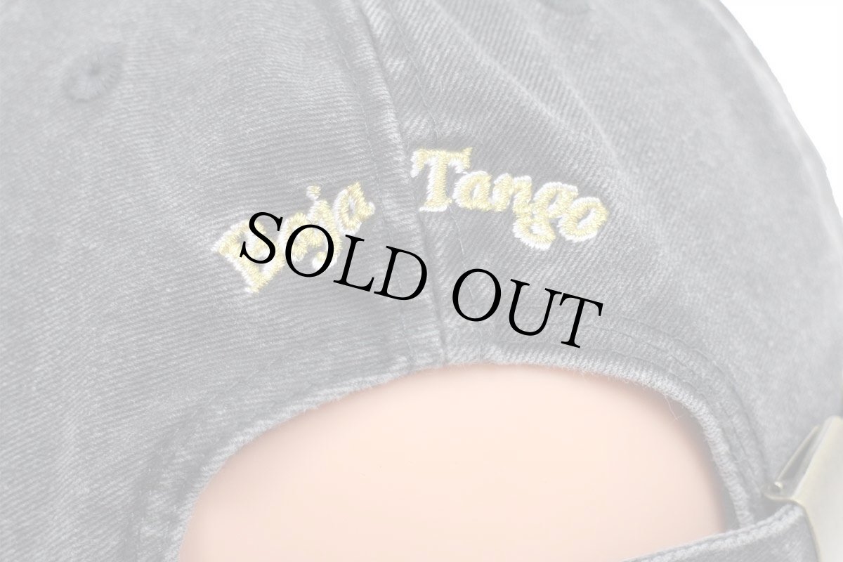 画像6: サンフェイス Baja Tango ロゴ刺繍 ウォッシュ加工 コットンキャップ 炭黒 (6)