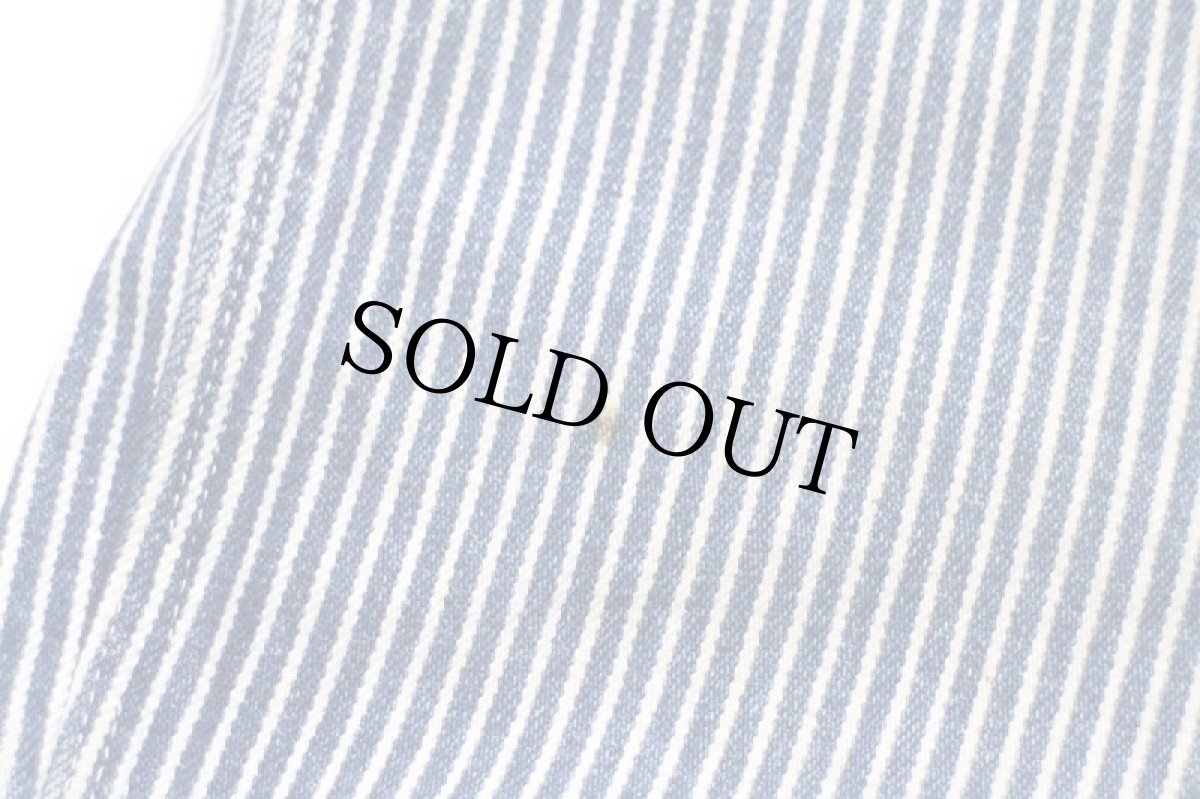 画像6: Dickiesディッキーズ ヒッコリー ストライプ ワーク ショートパンツ w37★ショーツ (6)