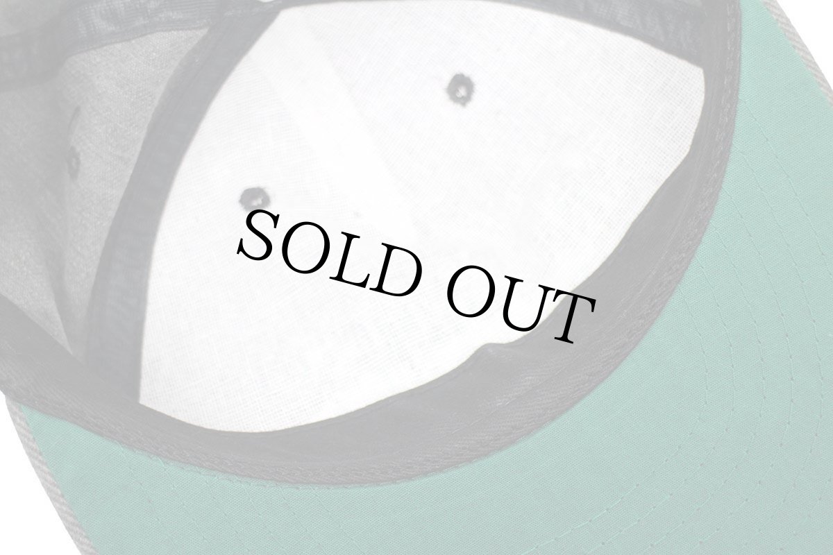 画像8: デッドストック★90s USA製 MOORHOUSE CONSTRUCTION COMPANY 刺繍 ウォッシュ加工 キャップ チャコールグレー (8)