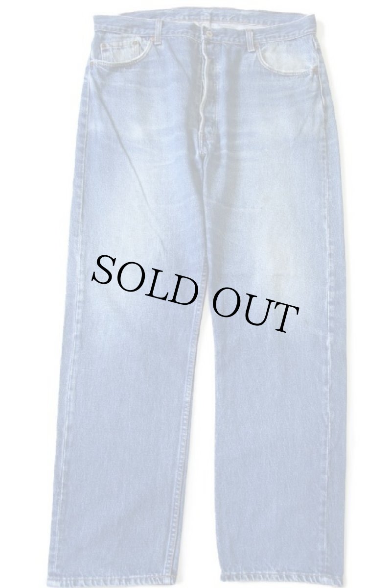 画像2: 80s USA製 Levi'sリーバイス 501 デニムパンツ ヒゲ w40 L32★125 (2)