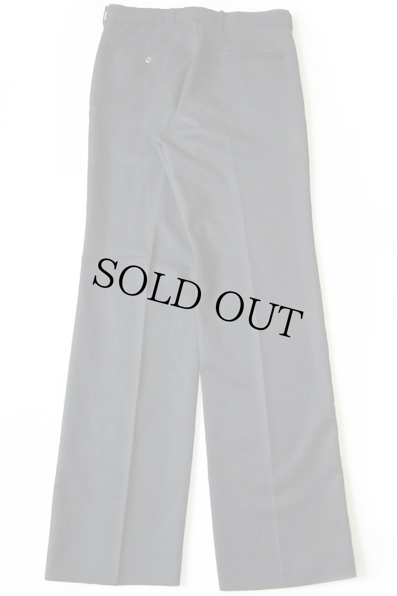 画像3: 80s Levi'sリーバイス Action Slacks STA-PRESTスタプレ スラックス ポリエステルパンツ 黒 w31 (3)