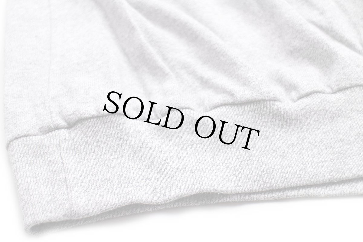 画像6: 90s SPALDINGスポルディング SPORTS B70 ADVENTURES コットン カットソー パーカー 杢グレー L (6)