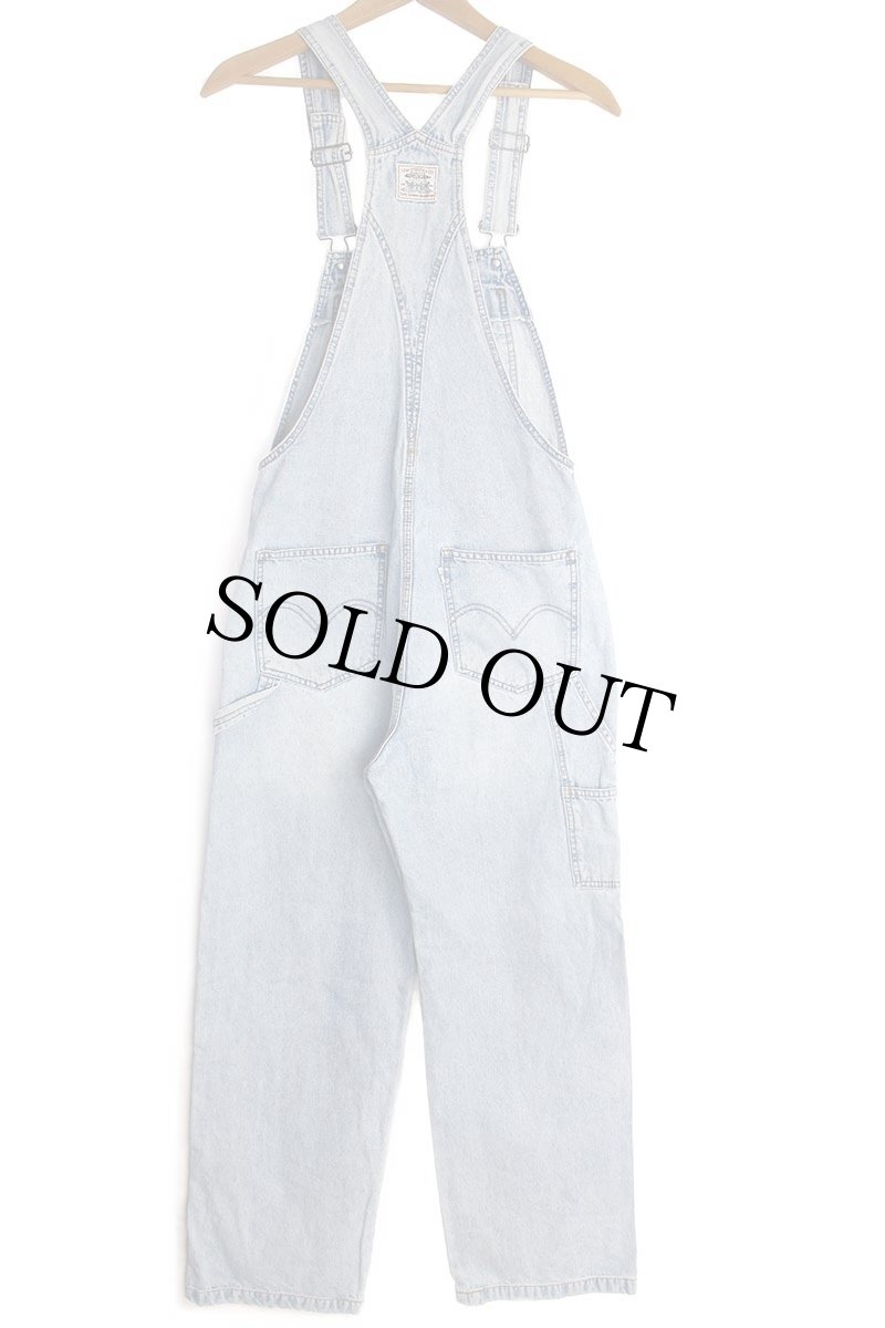 画像3: 90s Levi'sリーバイス デニム オーバーオール M★ユーロ (3)
