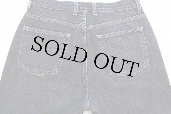 90s USA製 GUESSゲス JEANS ブラック デニムパンツ 先染め W29 
