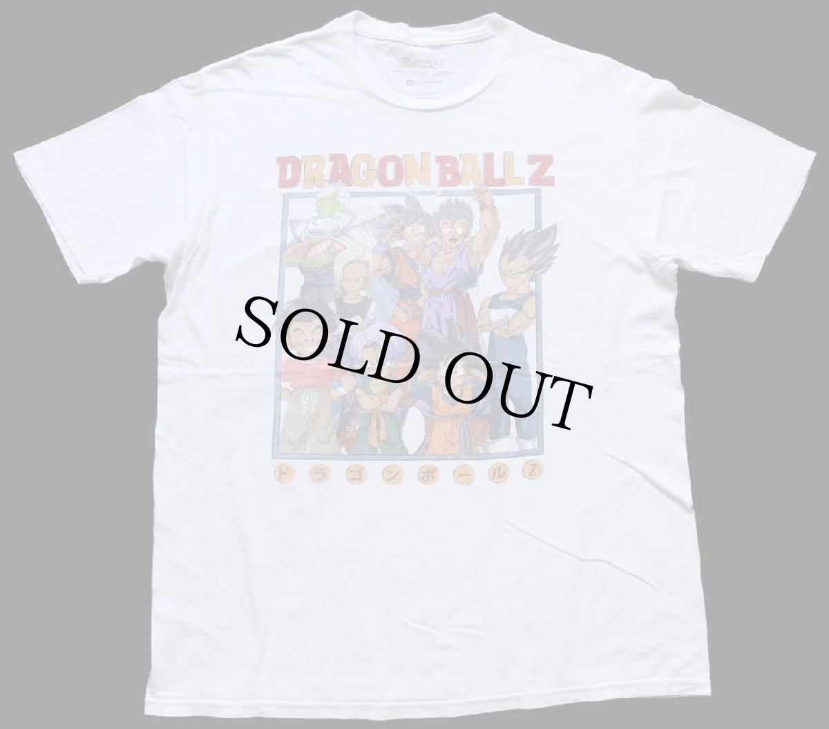 画像2: DRAGONBALL Z ドラゴンボールZ 孫悟空 孫悟飯 トランクス ベジータ ピッコロ キャラクター コットンTシャツ 白 L (2)