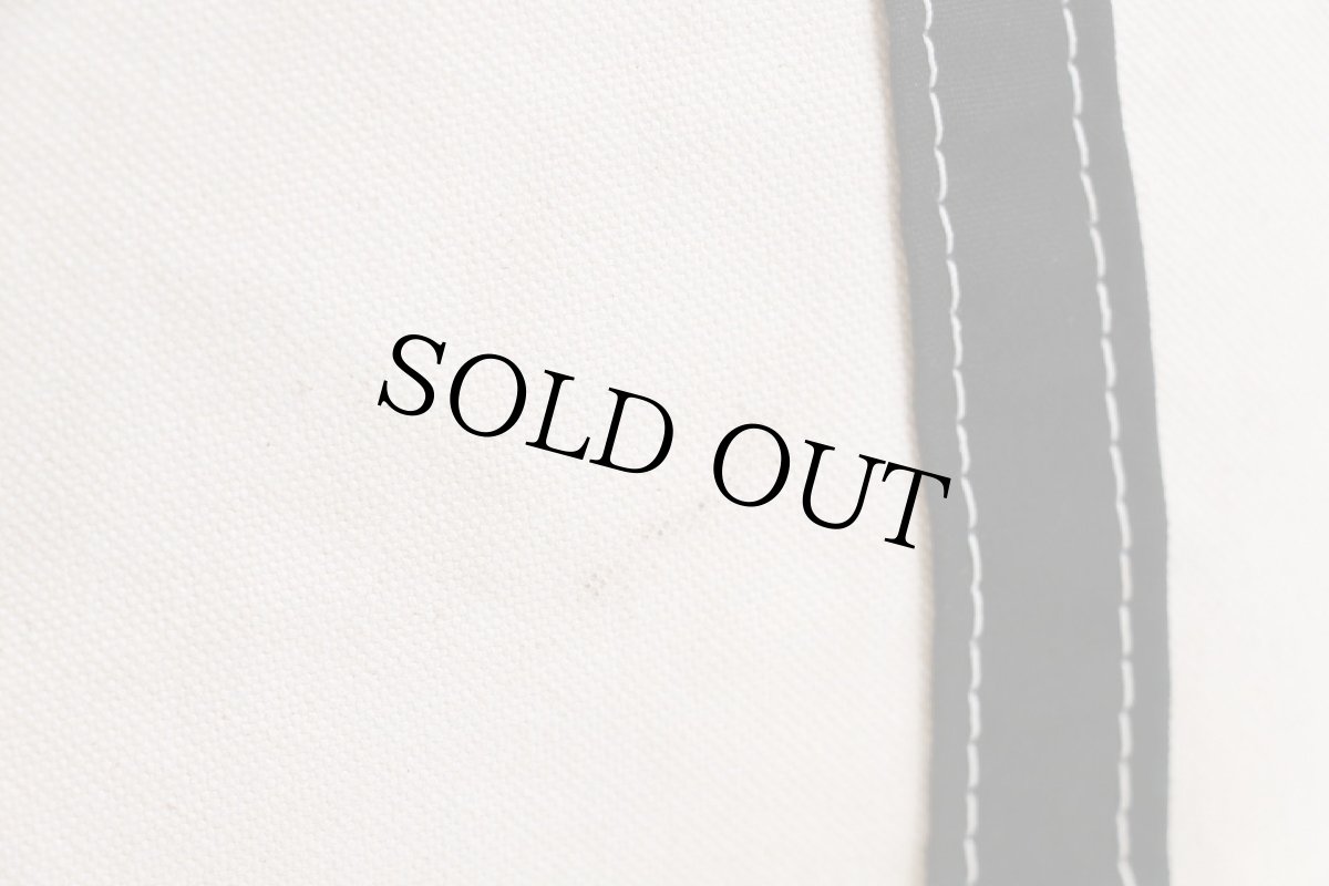 画像8: 00s USA製 L.L.Bean BOAT AND TOTE Spa SILVERADO 刺繍 キャンバス トートバッグ 黒 M★ミディアム  (8)