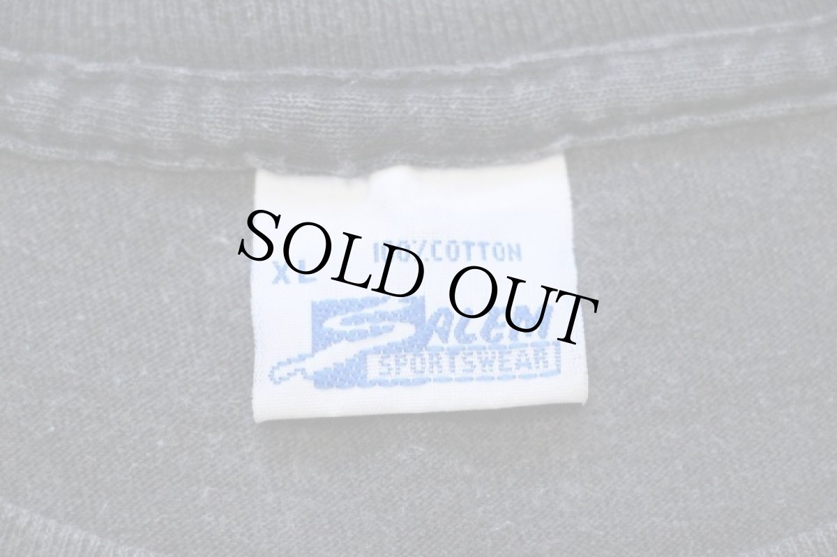 画像5: 90s USA製 SALEM NBA SAN ANTONIO SPURS David ROBINSON コットンTシャツ 黒 フェード XL (5)