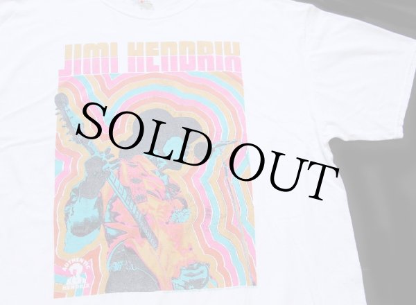 JIMI HENDRIX ジミ ヘンドリックス コットンTシャツ 白 XL
