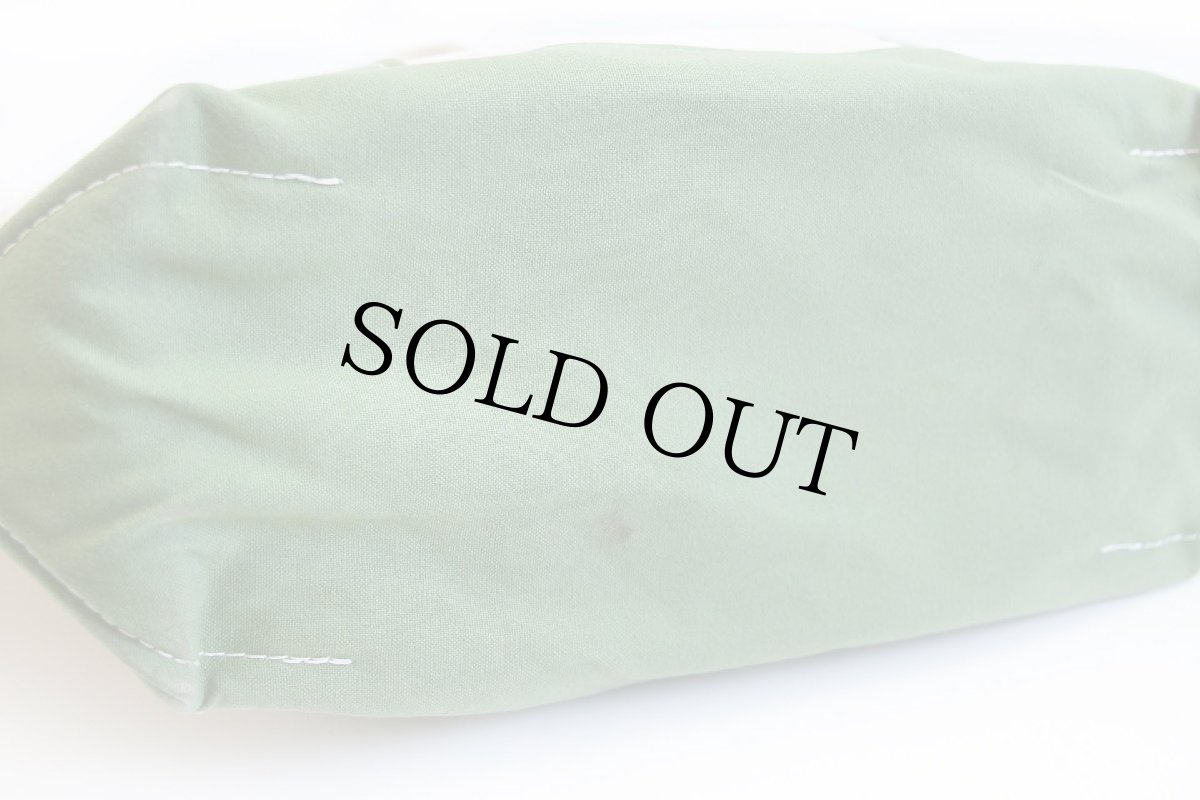 画像6: USA製 L.L.Bean BOAT AND TOTE Anna 刺繍 キャンバス トートバッグ ジップトップ ライトグリーン M★ミディアム (6)