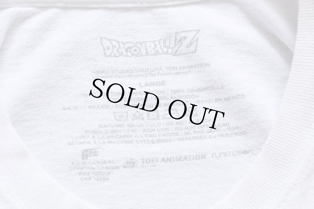 画像5: DRAGONBALL Z ドラゴンボールZ 孫悟空 孫悟飯 ピッコロ クリリン ヤムチャ キャラクター コットンTシャツ 白 L (5)