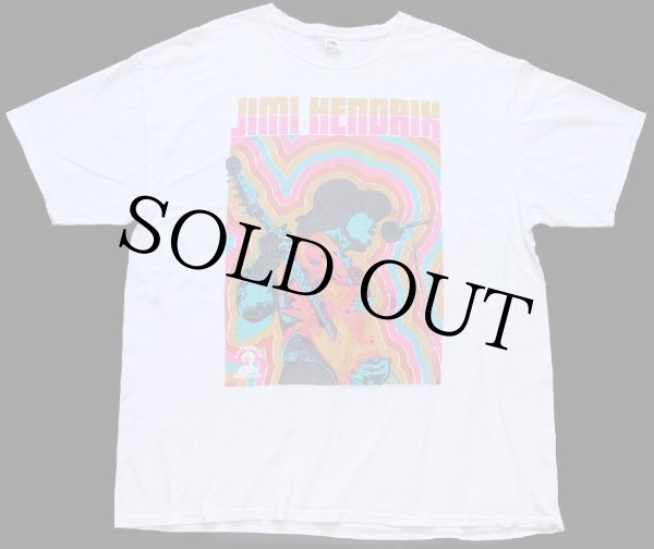 JIMI HENDRIX ジミ ヘンドリックス コットンTシャツ 白 XL - Sixpacjoe