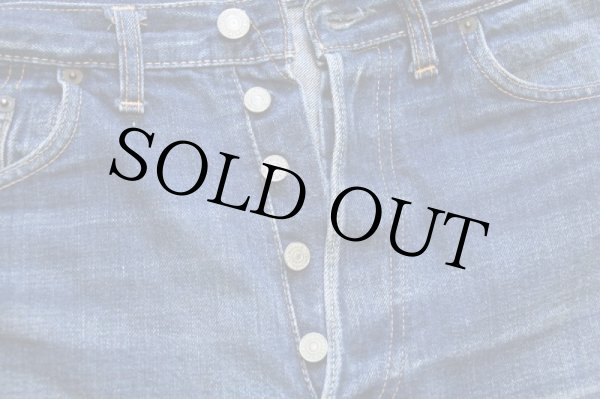 60s USA製 LEVI'Sリーバイス 501 BIGE Sタイプ カットオフ デニム