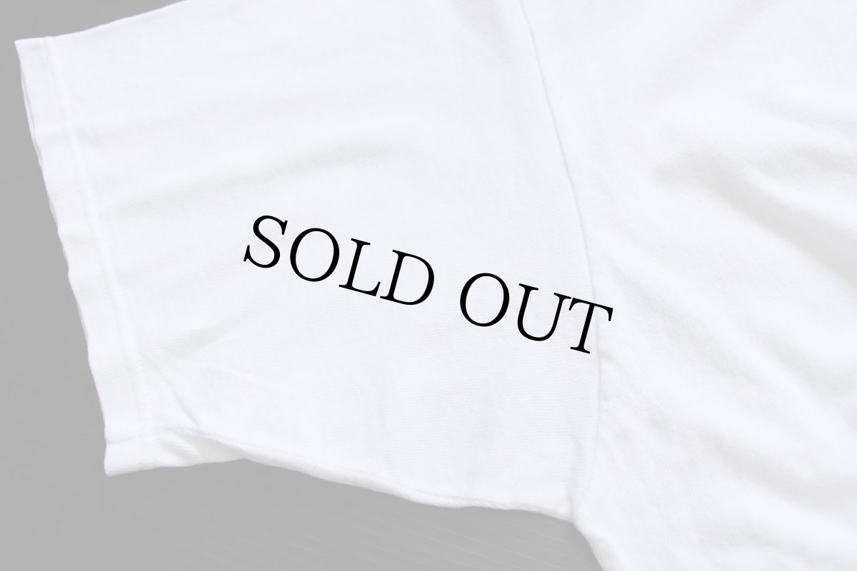 画像6: 90s Championチャンピオン MFS MOORESTOWN FRIENDS SCHOOL バインダーネック コットンTシャツ 白 XXL★特大 (6)