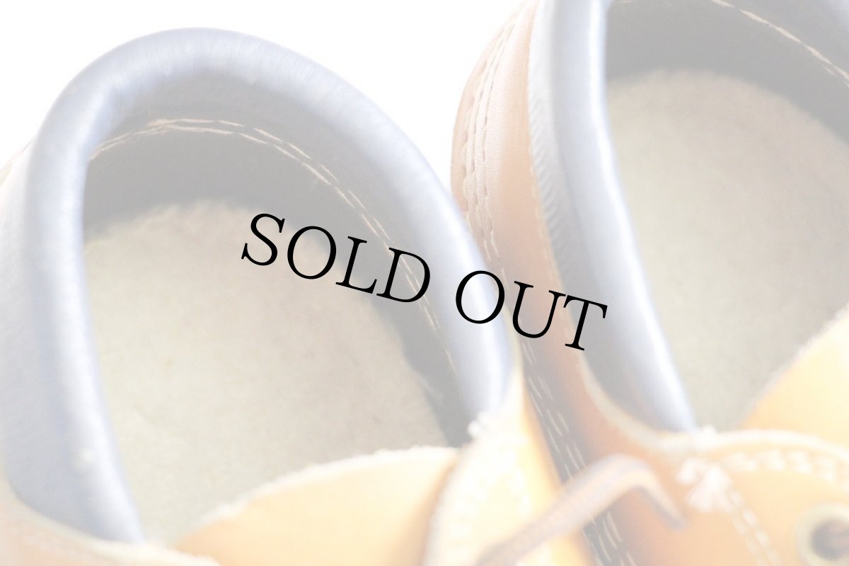 画像7: 80s USA製 L.L.Bean メインハンティング 3ホール ビーンブーツ ガムシューズ タン×ネイビー (7)