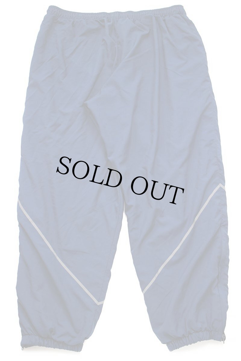 画像3: 12 USA製 米軍 U.S.AIR FORCE トレーニング ナイロンパンツ 紺 L/R★14 (3)