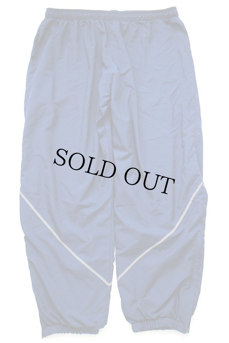 画像2: 12 USA製 米軍 U.S.AIR FORCE トレーニング ナイロンパンツ 紺 L/R★14 (2)