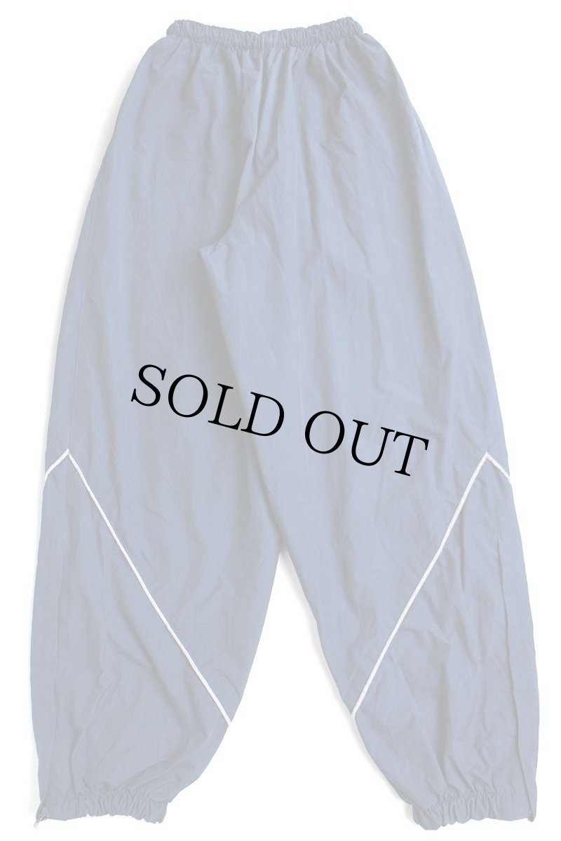 画像3: 00s 米軍 U.S.AIR FORCE PTU トレーニング ナイロンパンツ 紺 L/R★16 IPFU (3)