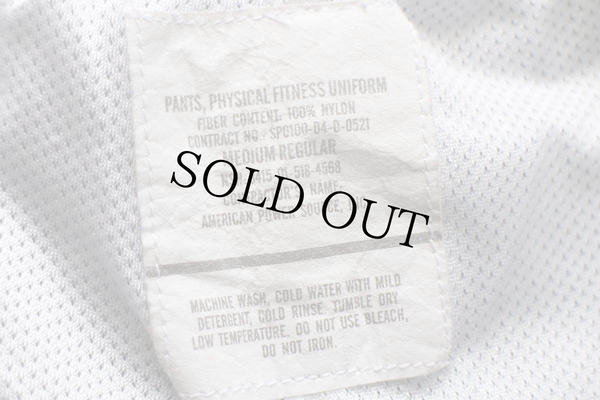 画像6: 00s 米軍 U.S.AIR FORCE PFU トレーニング ナイロンパンツ 紺 M/R★13 IPFU (6)