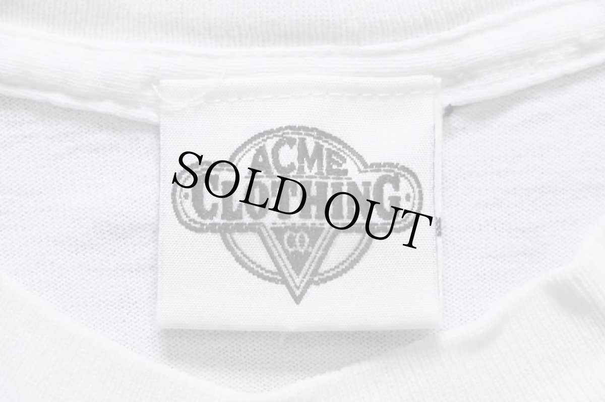 画像4: 90s USA製 ACME WARNER BROS LOONEY TUNES バッグスバニー ヨセミテサム PLAY IT AGAIN SAM コットンTシャツ 白 L (4)