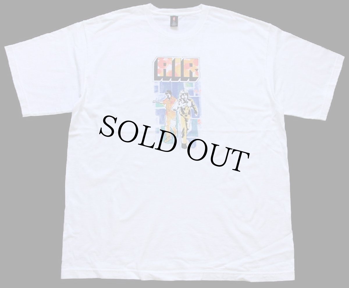 画像2: 00s USA製 Levi'sリーバイス AIR MOON SAFARI コットン バンドTシャツ 白 XL (2)