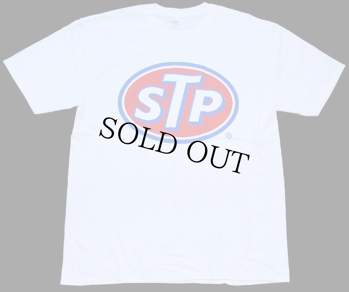 画像2: STP ロゴ コットンTシャツ 白 L (2)