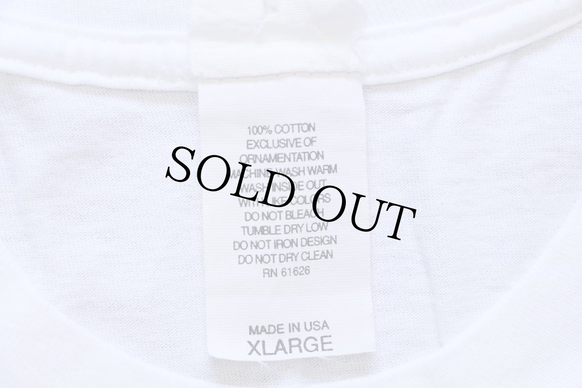 画像5: 90s USA製 Warner Bros LOONEY TUNES TAZ タズマニアンデビル 両面プリント コットンTシャツ 白 XL (5)