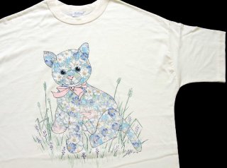 80s USA製 Hanes Arizona キャット ウエスタン アート コットンT 80s USA製 Hanes Arizona キャット ウエスタン アート コットンT