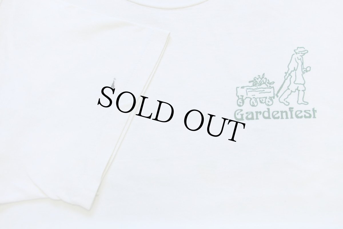 画像6: 90s USA製 Hanes Gardenfest COPPER アート コットンTシャツ 生成り XL (6)