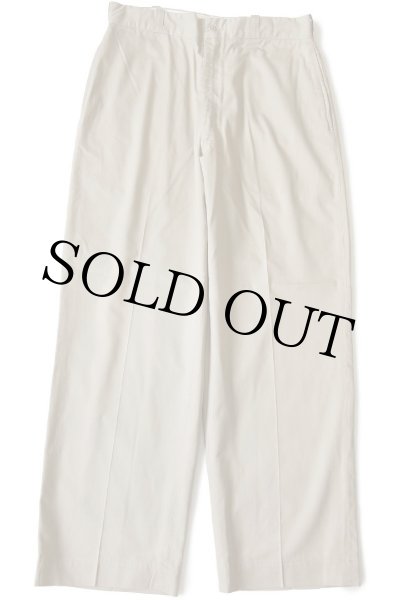 60s 米軍 U.S.ARMY コットン×ポリエステル ツイル チノパン タン w32