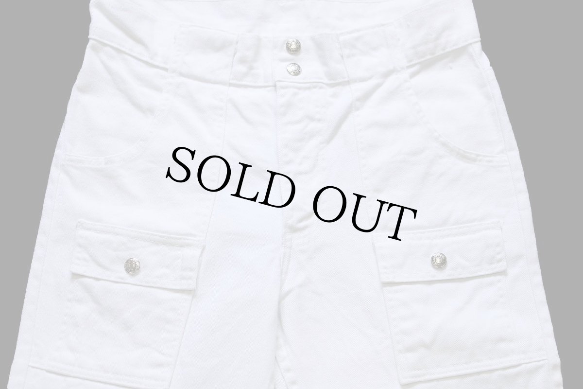 画像4: 70s Levi'sリーバイス 676 フレア ホワイト デニム ブッシュパンツ w31 L32★ベルボトム (4)