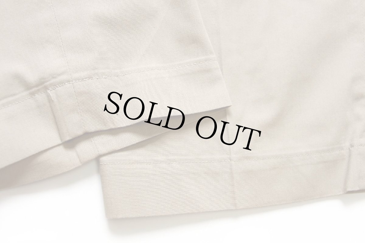 画像7: 60s 米軍 U.S.ARMY コットン×ポリエステル ツイル チノパン タン w32 L29★06 (7)