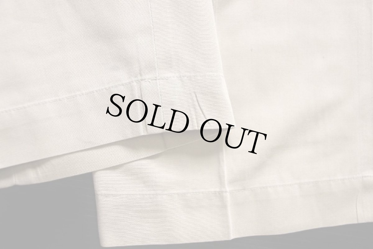 画像8: 60s 米軍 U.S.ARMY コットン×ポリエステル ツイル チノパン タン w28 L31★02 (8)