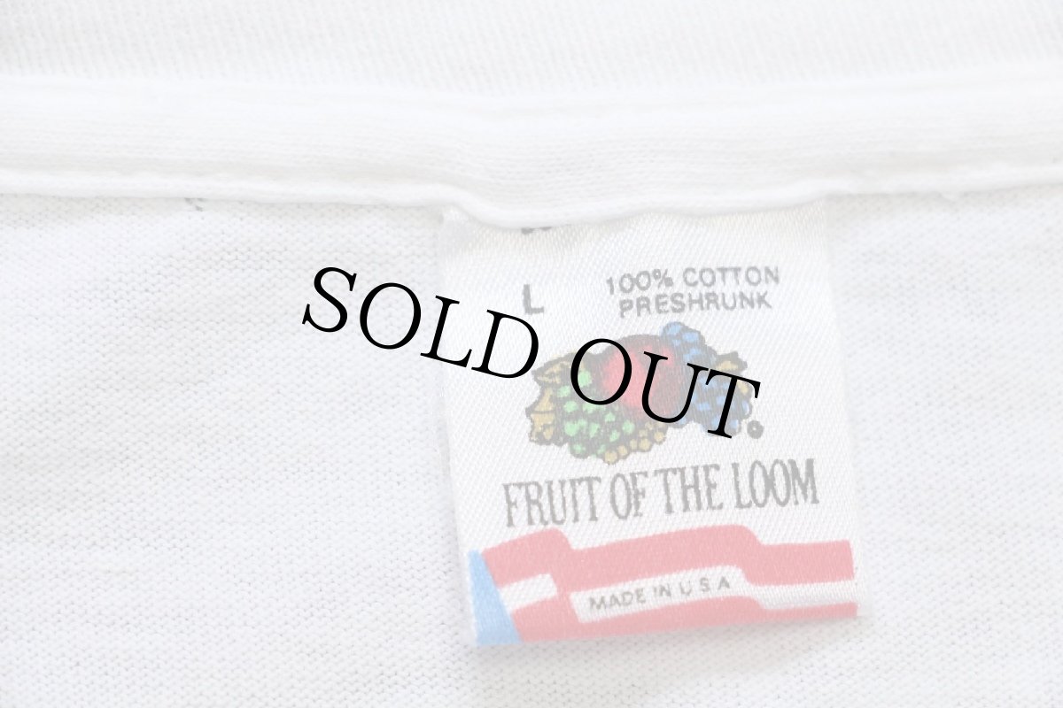 画像5: 90s USA製 RESPECT YOUR MOTHER EARTH DECADE 1990-2000 アート コットンTシャツ 白 L (5)