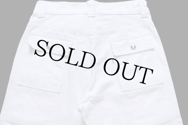 70s Levi'sリーバイス 676 フレア ホワイト デニム ブッシュパンツ w31