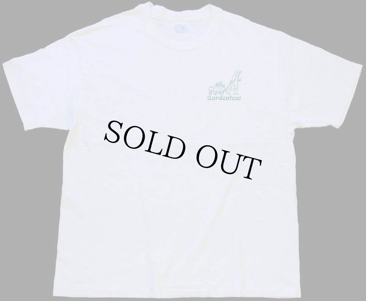 画像2: 90s USA製 Hanes Gardenfest COPPER アート コットンTシャツ 生成り XL (2)