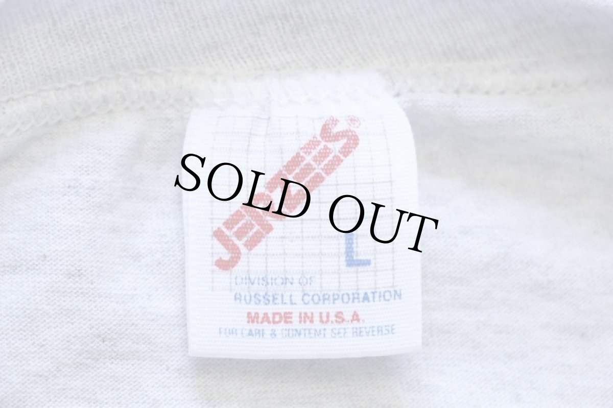 画像4: 80s USA製 ウッドストック Most Charming MOM in the world! ラメプリント Tシャツ 杢グレー L (4)