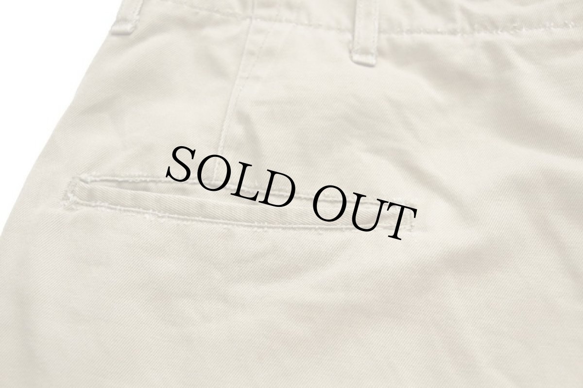 画像8: 50s 米軍 U.S.ARMY M-45 コットンツイル チノパン カーキ w34 L33★BLUE BELL (8)