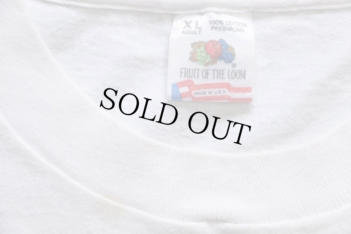 画像5: 90s USA製 Dr.Pepperドクターペッパー Nicholas MOTORMOBILIA ロゴ 両面プリント コットンTシャツ 白 XL (5)