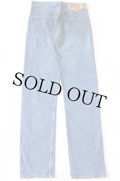 90s USA製 Levi'sリーバイス 501 デニムパンツ W28 L32☆127