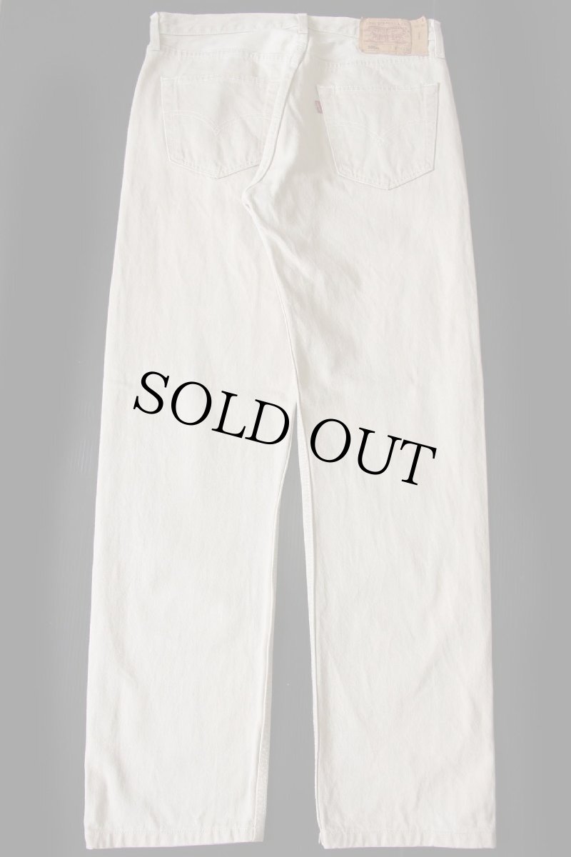 画像3: 90s 英国製 Levi'sリーバイス 501 先染め カラーデニムパンツ ブラウンベージュ W34★ユーロ (3)