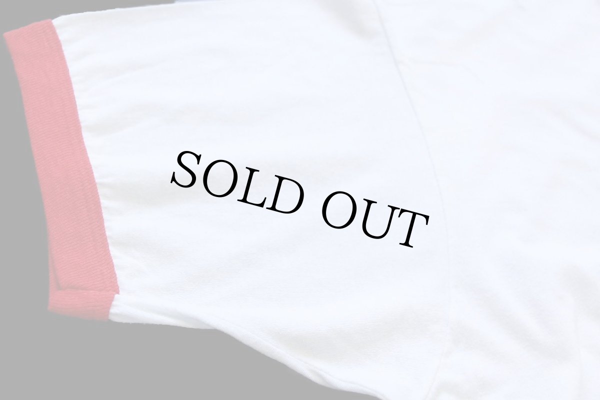 画像6: 80s USA製 Fabulous Fifties LABOR DAY FUN RUN 1989 リンガーTシャツ 白×赤 XL (6)