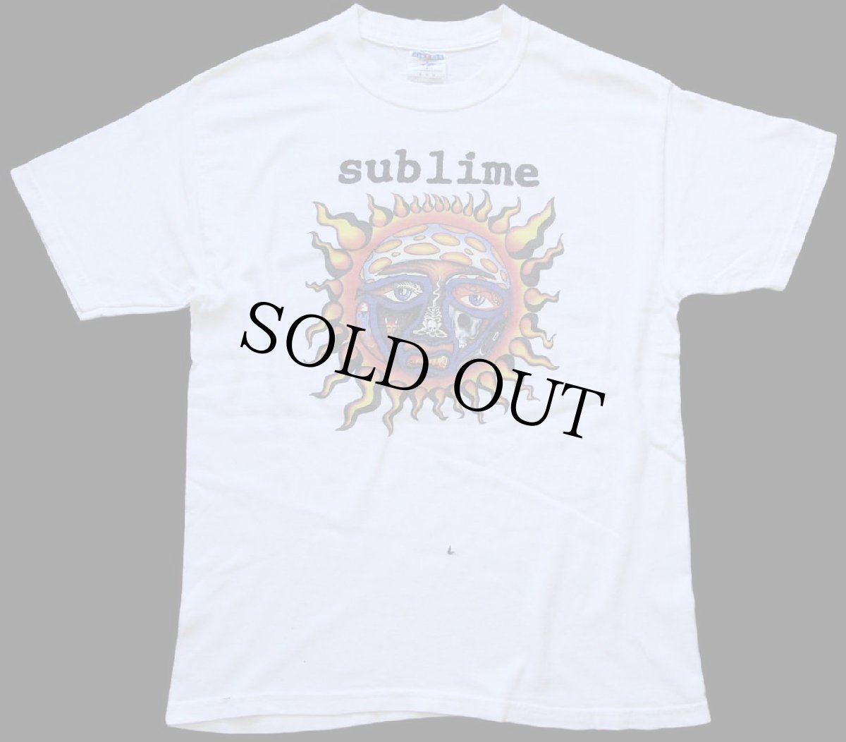 画像2: 00s sublime 40oz. To Freedom SKUNK RECORDS 両面プリント コットン バンドTシャツ 白 M (2)