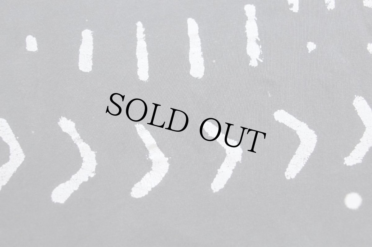 画像6: 90s Hanes MALI アフリカ アート 両面プリント ツートン コットンTシャツ 黒 フェード XL (6)