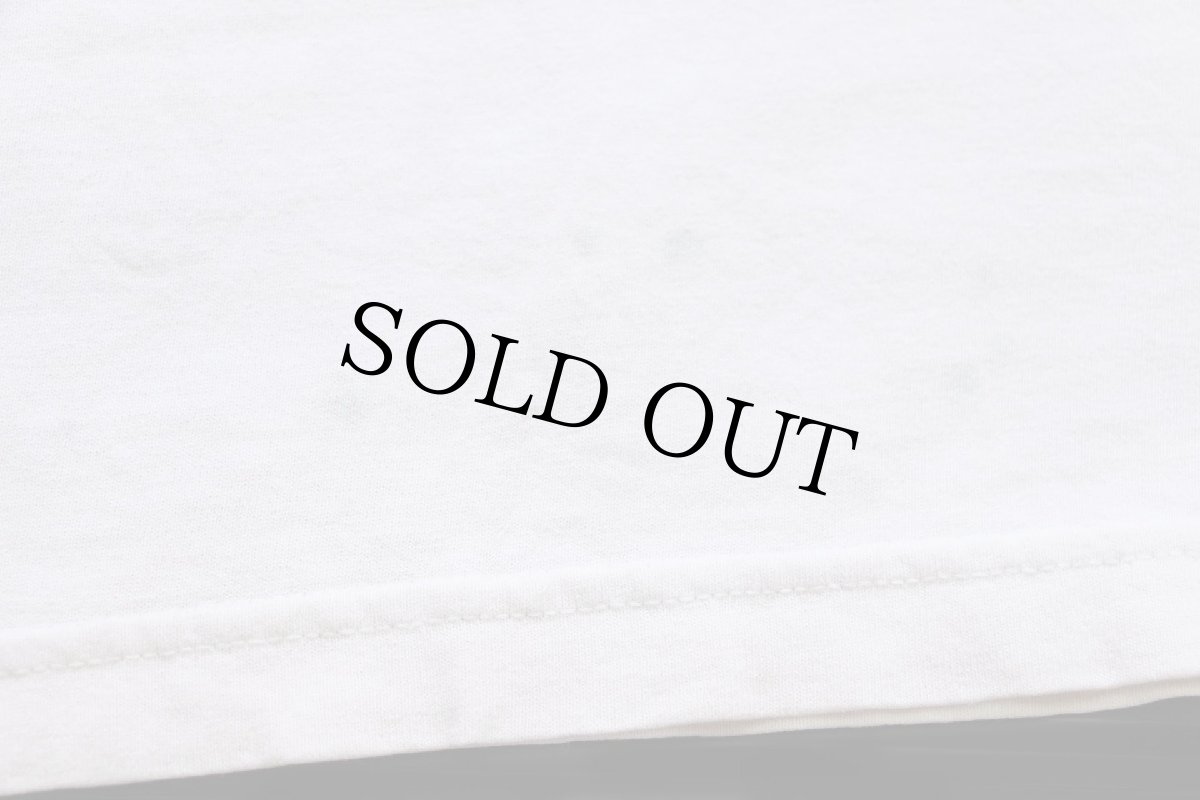 画像7: 00s LED ZEPPELIN レッドツェッペリン コットン バンド リンガーTシャツ 白×黒 L (7)