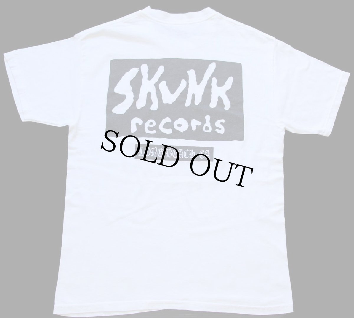 画像3: 00s sublime 40oz. To Freedom SKUNK RECORDS 両面プリント コットン バンドTシャツ 白 M (3)