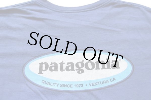 90s USA製 patagoniaパタゴニア Beneficial T's オーバルロゴ